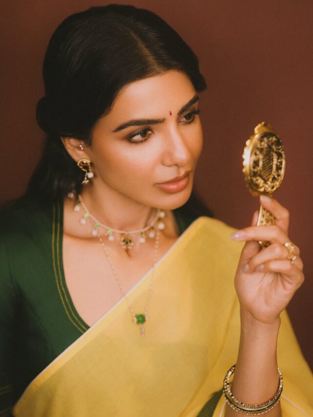 Samantha’s Baapu Bomma Attire