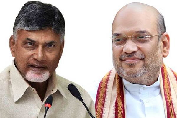 అమిత్ షాతో డిన్నర్ మీటింగ్‌కు చంద్రబాబు!
