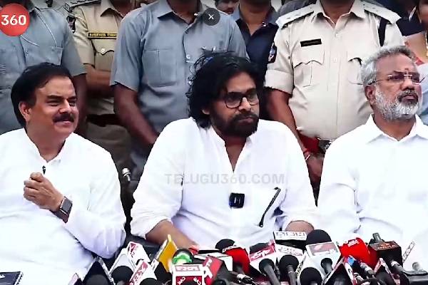 pawan kalyan press meet over kakinada port issue