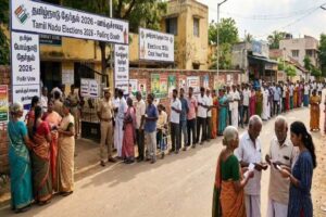 తమిళ్ పోల్స్:  ఓటర్ల ఉత్సాహం
