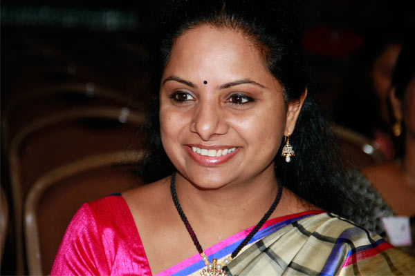 TRS MP Kavitha says “Jai Andhra”