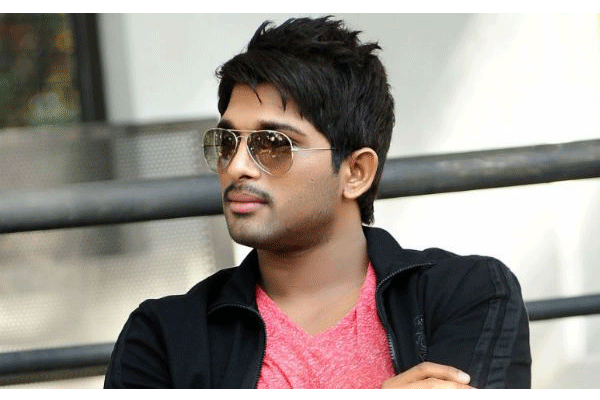 Allu Arjun busy with song shoot