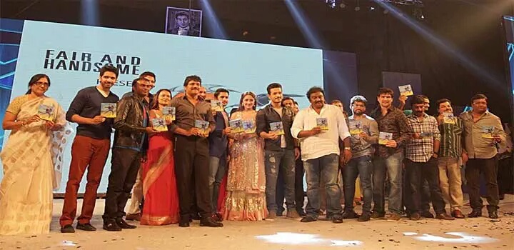 Akhil audio function