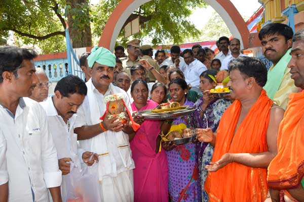 Colorful beginning of “Mana Amaravati” in Puttaparthy