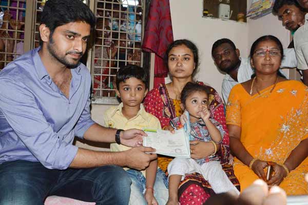 Naga Shaurya displays his social responsibility