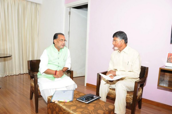 Naidu urges centre to take over Lam Agri University