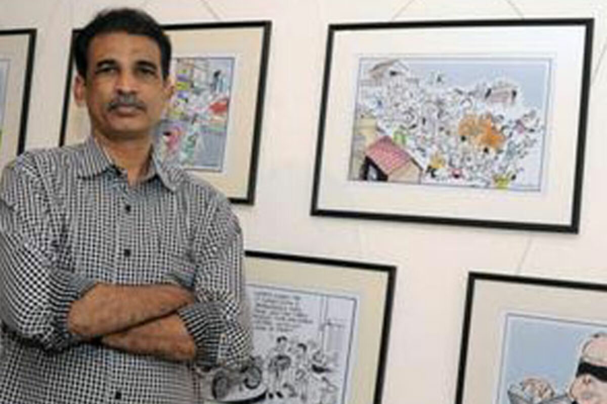 Interview with The Hindu's Surendra : A self-made and gifted cartoonist Interview with The Hindu's Surendra : A self-made and gifted cartoonist