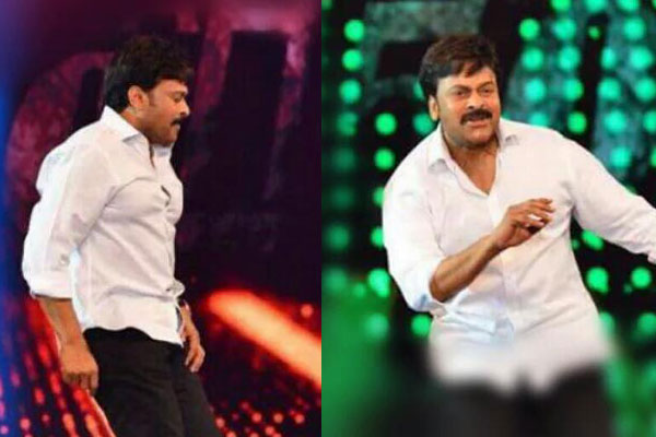 chiranjeevi sets Cinemaa Awards stage fire goes viral