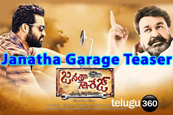 Janatha Garage Teaser Review : Stylish and Stunning