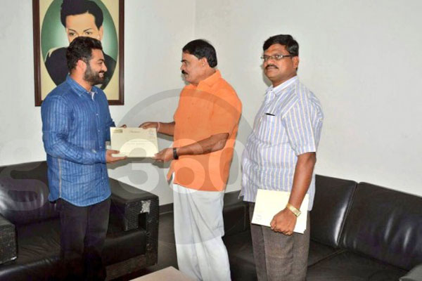 NTR Delighted with TDP’s Gesture