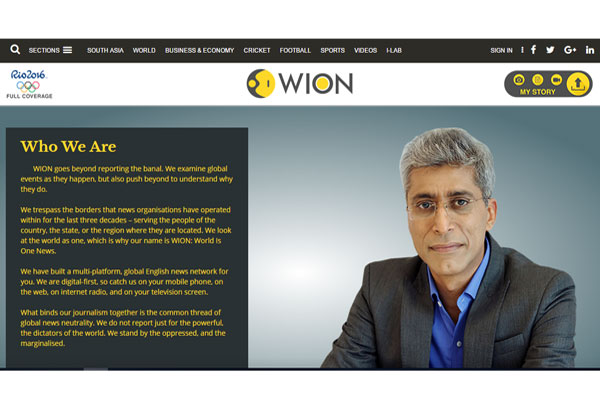 Zee launches World Is One News WION
