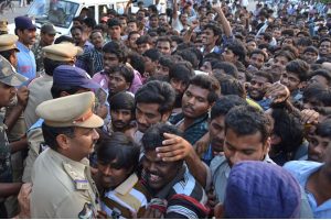 Stampede in Pawan Kalyan meeting, youth killed