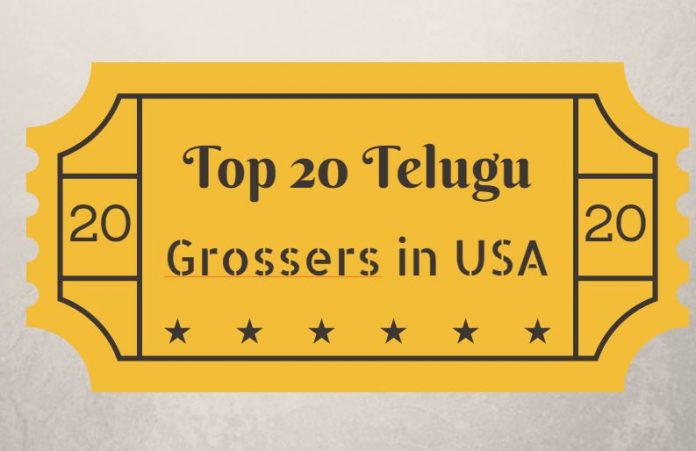 Top 20 Telugu Films in USA