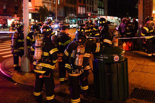 Chelsea neighbourhood, New York Explosion