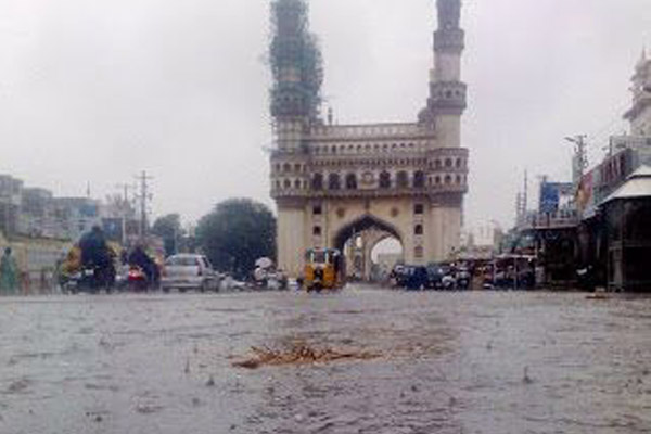 Incessant rains Hyderabad