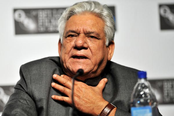Case booked against Om Puri for, 