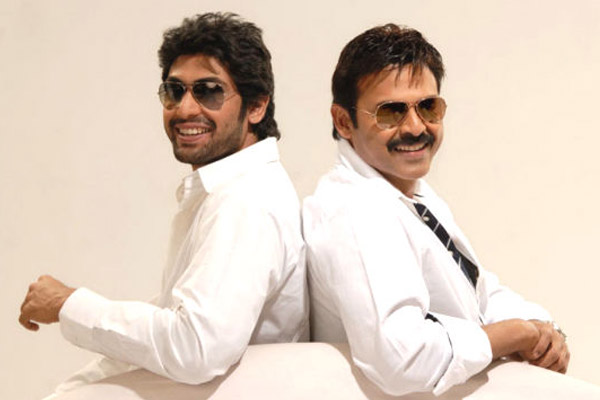 Venkatesh and Rana in a Hindi web series