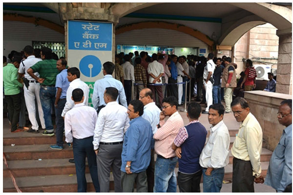 Bank’s pushes `cash ration’ to face salaried people’s mad rush
