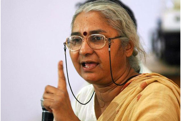 Medha Patkar at National Convention of the National Alliance of Peoples Movements