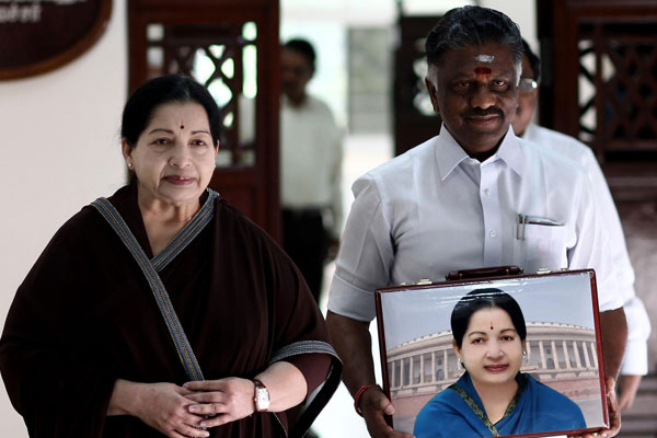 Panneerselvam take oath as new Chief Minister