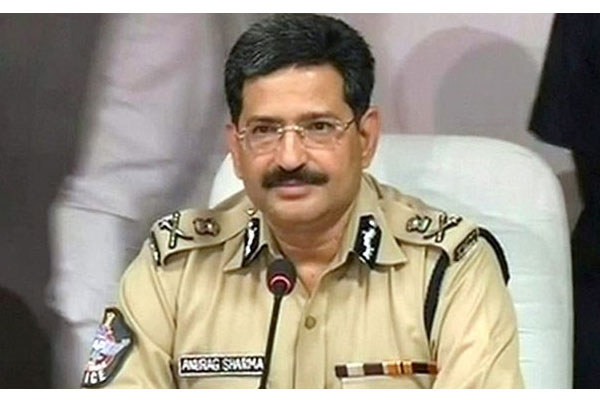 State Director of Police (DGP) Anurag Sharma