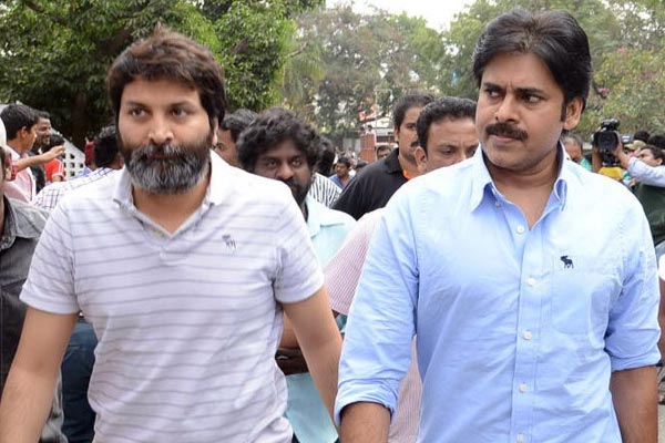 Pawan and Trivikram out for a Social Cause