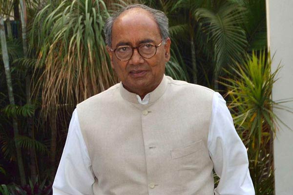 Hyderabad police booked Digvijay Singh for hurting religious feelings
