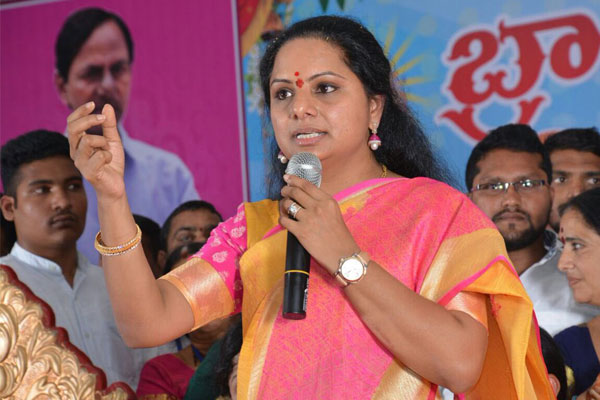 TRS MP Kavitha’s super-strong counter to Centre on Reservations!