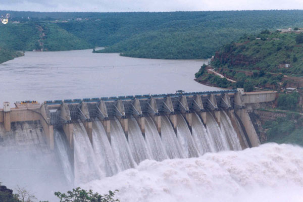 Krishna River, Nagarjuna Sagar Right Canal, Telangana, Andhra Pradesh, Godavari basin to Krishna basin.