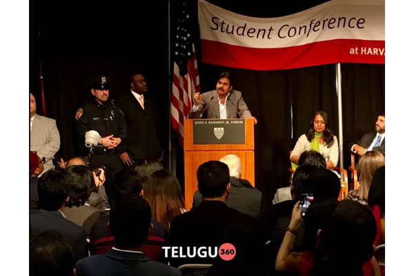 Pawan Kalyan at Harvard