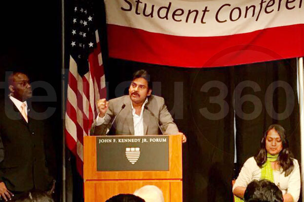 Pawan Kalyan at Harvard, Jana Sena founder President, Pawan Kalyan Full Speech In Harvard University
