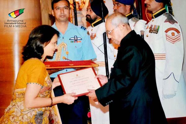 Amala Akkineni receives Nari Shakti Puraskar
