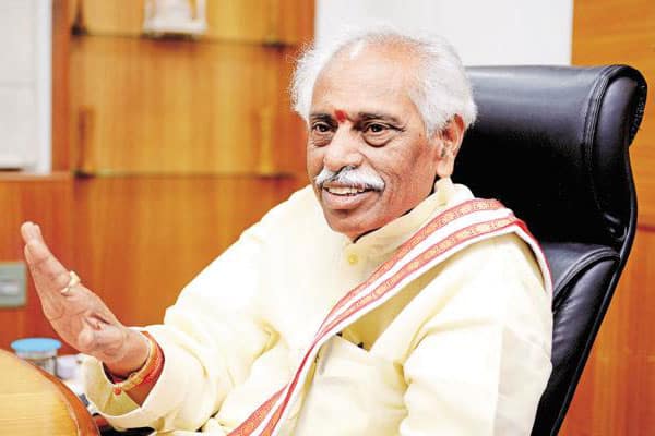 Bandaru Dattatreya resigns to his Ministerial post