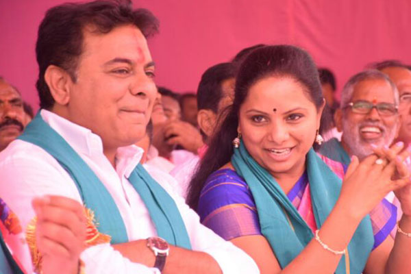 Is KTR not happy at Kavitha becoming MLC?