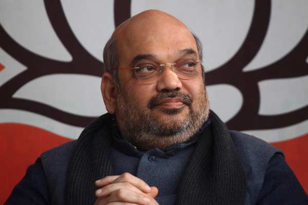 Amit Shah sips tea at Telangana tribal woman’s home