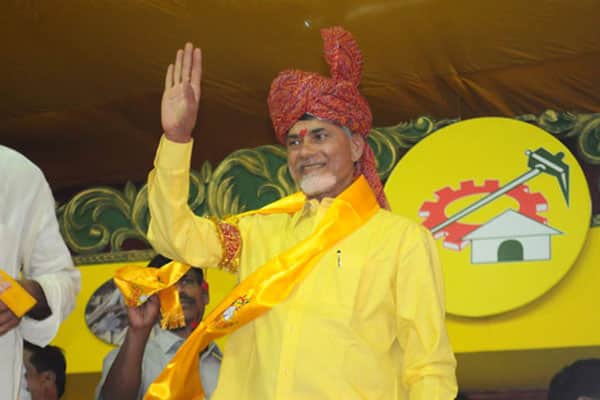 Chandrababu Naidu attends TDP's Telangana unit conclave