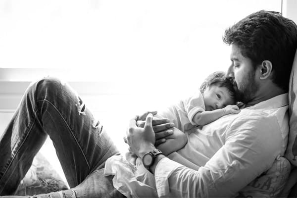 Nani introduces Nani Jr to the World