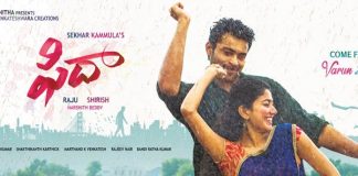 Fidaa 3 days Worldwide Collections