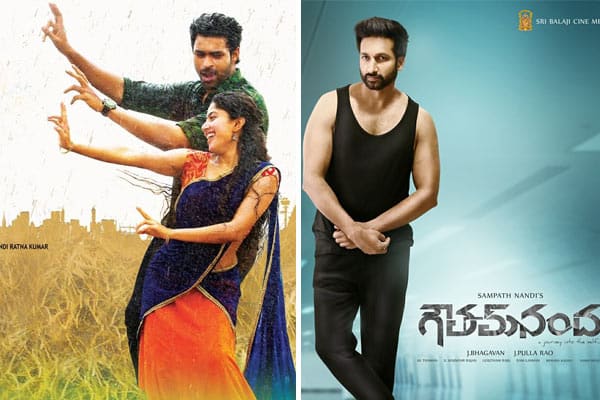 OS B.O. report : Fidaa holds well, Gautham Nanda fails badly