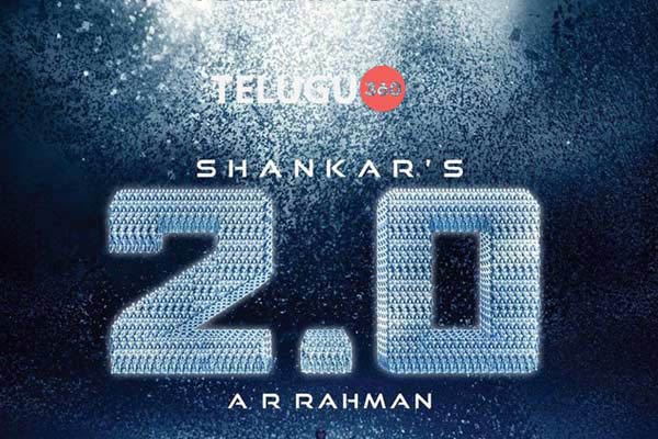 Shankar in plans to wrap 2.0 with a song