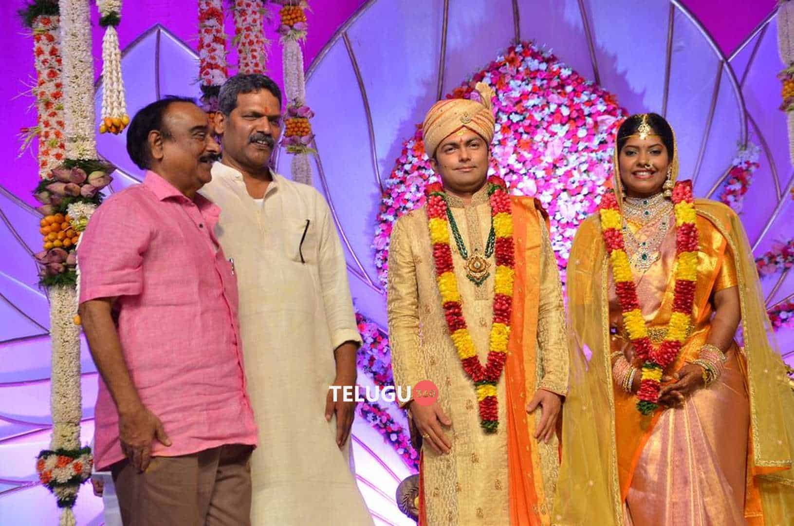 Celebs at Shyam Prasad Reddy’s daughter wedding Shyam Kothari Daughter Wedding