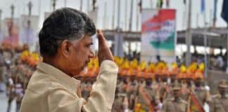 Andhra Pradesh CM hoists tricolour in Tirupati