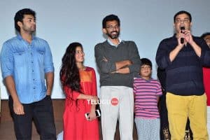 Fidaa team at Tirupati