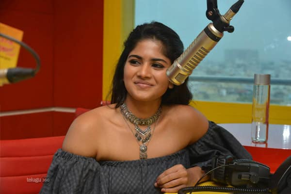 Megha Akash at Radio Mirchi