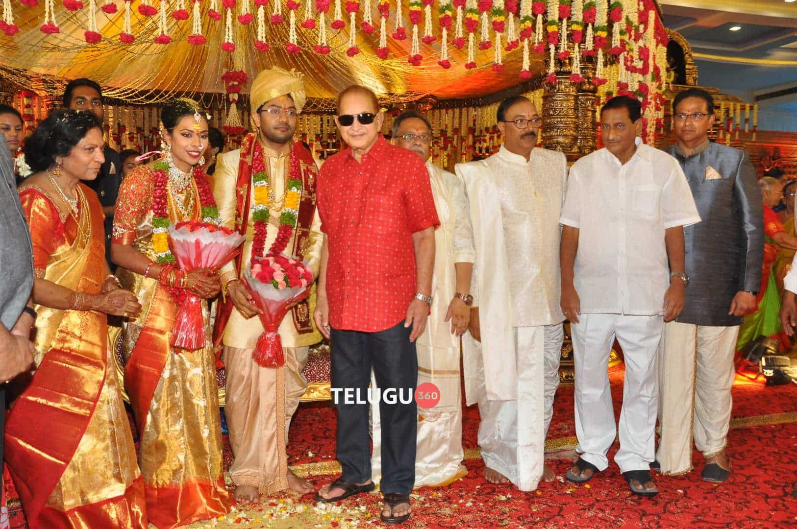 Producer P Ram Mohan Rao Daughter Wedding Telugu360