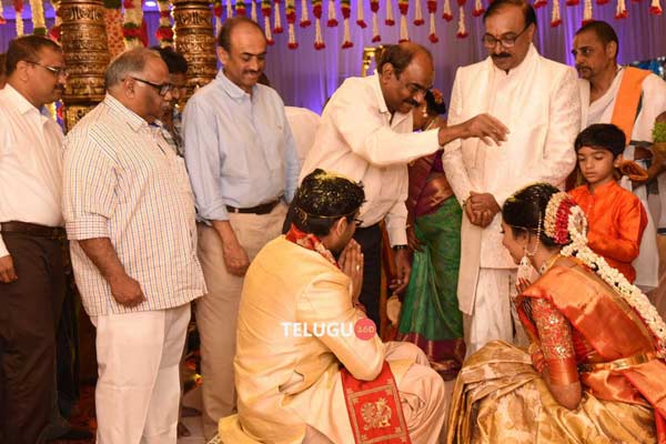 Producer P Ram Mohan Rao Daughter Wedding Set 2