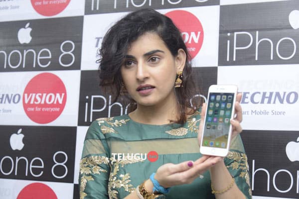 Archana launches iPhone 8 at Technovision at Hyderabad