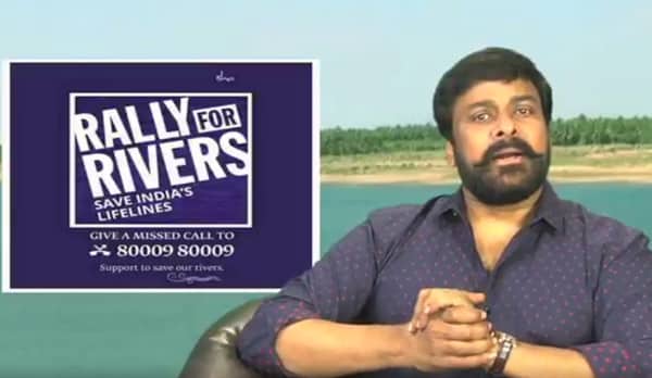 Chiranjeevi extends support to Rally For Rivers