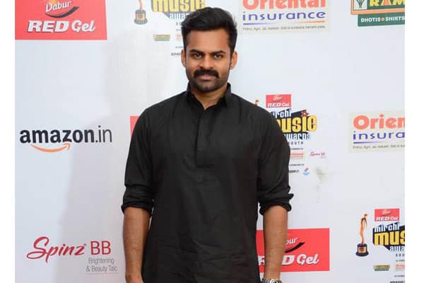 Sai Dharamtej at Mirchi Music Awards