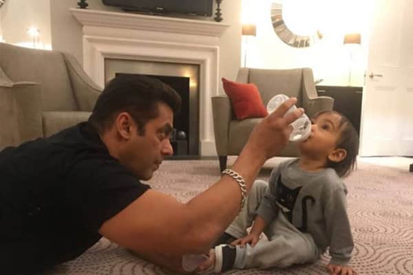 Salman Khan’s awwdorable picture with his nephew